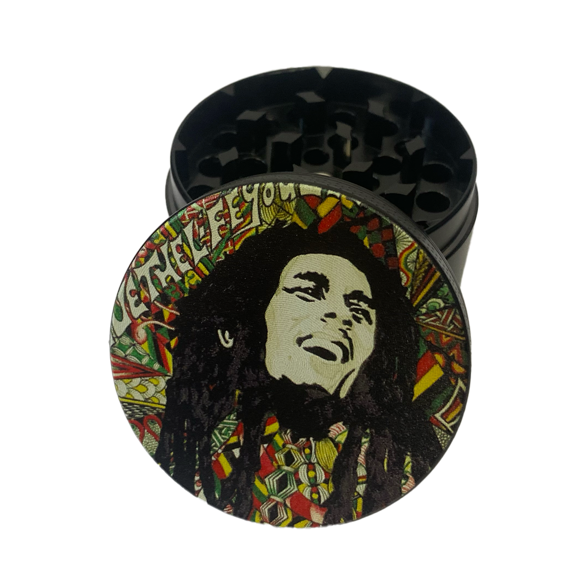 Kit 420 Bob Marley – Mochila + Bong + Grinder + Roladora + Accesorios Completos 