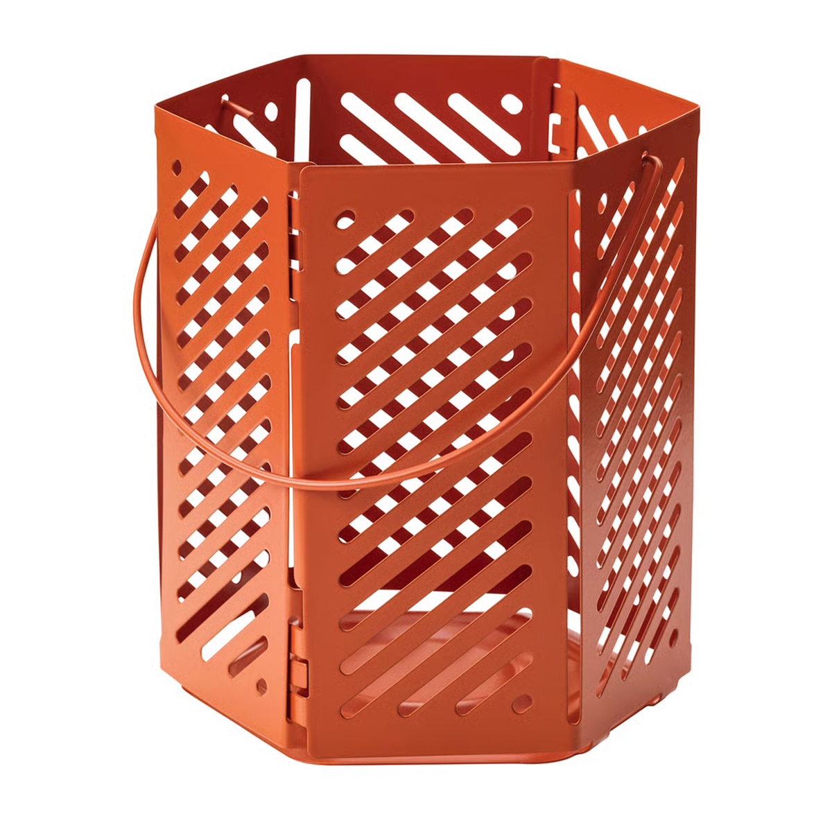 Farol Naranja + Set de 10 Velas