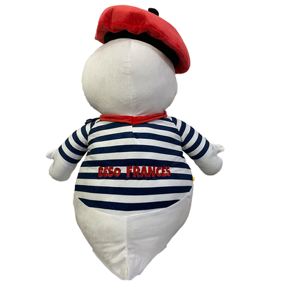 Muñelocos Pato Parisino Beso Francés 60 cm